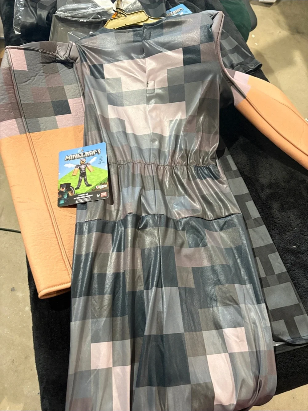 Minecraft costume  Two  One is size 10-12 new  Second one is 8-10 new